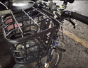 好利特山地自行車(chē)前置車(chē)筐學(xué)生賽車(chē)通用置物掛籃公路車(chē)帶寵物狗狗車(chē)簍子 加粗車(chē)筐+內膽+鐵掛鉤+卡箍+支架 曬單實(shí)拍圖