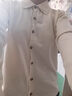 春秋款毛衣開(kāi)衫女冬季polo領(lǐng)針織衫簡(jiǎn)約內搭上衣寬松百搭打底衫 咖色 M （110斤以?xún)龋?曬單實(shí)拍圖