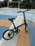 大行（DAHON）經(jīng)典D6折疊自行車20英寸6速成人休閑單車 KBC061 麗面黑 曬單實(shí)拍圖