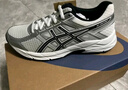 亞瑟士ASICS女鞋舒適透氣跑步鞋緩震回彈跑鞋運動(dòng)鞋 GEL-CONTEND 4 白色/銀色 36 曬單實(shí)拍圖