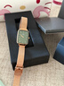 丹尼爾惠靈頓（DanielWellington）DW女士手表小綠表時尚歐美表經(jīng)典復(fù)古小方表生日禮物DW00100445 曬單實拍圖