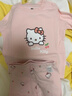 戴維貝拉（DAVE＆BELLA）【Hello Kitty聯(lián)名】童裝秋冬女童棉質(zhì)內衣套裝DBM19601 曬單實(shí)拍圖