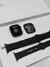Apple/蘋(píng)果 Watch S11 智能手表GPS款46毫米亮黑色鋁金屬表殼黑色運動(dòng)型表帶S/M MEVG4CH/B 曬單實(shí)拍圖