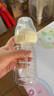 舒嬰母乳喂養(yǎng)防嗆小白管奶瓶新生兒寶寶玻璃200ml防脹氣瓶喂 曬單實拍圖