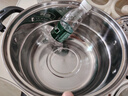 科固（KEGOO）雙層蒸鍋二層蒸籠加厚不銹鋼28cm 燃氣灶電磁爐通用煲湯煮鍋KG101 曬單實(shí)拍圖