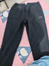 李寧運動(dòng)長(cháng)褲男子2025秋冬加絨保暖簡(jiǎn)單休閑褲AYKV727 曬單實(shí)拍圖