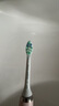 飛利浦（PHILIPS）電動(dòng)牙刷刷頭  鉆石亮白型刷頭W2 HX6063/67 3支裝白色 適配鉆石3系、5系、9系 曬單實(shí)拍圖