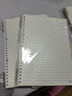 得力（deli）B5不硌手活頁(yè)本線(xiàn)圈本筆記本本子透明橫線(xiàn)可開(kāi)合初高中作業(yè)本HB550 曬單實(shí)拍圖