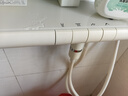 日豐淋浴花灑套裝 奶油白色恒溫數顯淋浴器增壓噴頭花灑全套奈斯花灑 5D腰背按摩水+3D按摩+冷熱 曬單實(shí)拍圖