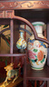 中外琺瑯美術(shù)館景泰藍花瓶 中式小花瓶 花瓶擺件工藝品 花瓶擺件客廳花瓶高檔 《春和景明》玉壺春瓶 曬單實拍圖