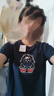 佐丹奴短袖t恤女夏季純棉體恤衫小刺繡圓領(lǐng)休閑上衣13324321 曬單實(shí)拍圖