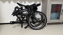 大行（DAHON）P10折疊自行車(chē)20英寸10速鋁合金成人通勤V剎 PAA003 珠光深藍 曬單實(shí)拍圖