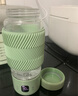 飛利浦（PHILIPS）養(yǎng)生壺便攜電熱杯電燉杯高硼硅玻璃燒水杯迷你辦公室煮茶壺帶茶隔 曬單實(shí)拍圖