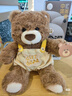 名創(chuàng  )優(yōu)品（MINISO）吉福特熊毛絨小熊玩偶公仔娃娃寶寶睡覺(jué)抱生日中秋禮物送女朋友 背帶褲坐姿公仔 24cm 見(jiàn)詳情 曬單實(shí)拍圖