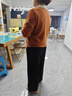 俞兆林（YUZHAOLIN）俞兆林中老年女秋裝洋氣長袖打底小衫氣質(zhì)媽媽裝秋季時尚母親節(jié)禮 米色 XL建議115-130斤 均碼 曬單實拍圖