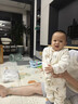 童泰（TONGTAI）寶寶套裝秋冬季純棉夾棉嬰兒內衣兒童加厚上衣男女童高腰褲子 黃色 90 曬單實(shí)拍圖