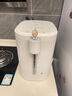 美的（Midea）電熱水瓶燒水壺保溫一體機(jī) 玻璃內(nèi)膽無異味 智能恒溫 精準(zhǔn)調(diào)溫控溫 沖奶神器 5L大容量50E-10G 曬單實(shí)拍圖