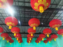 卡帝奢大紅戶外鐵口燈籠大型廣告印字燈籠中秋國慶春節(jié)防水景區(qū)燈籠裝飾 100#綢緞燈籠直徑65CM 曬單實(shí)拍圖