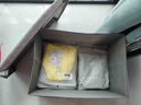 苑美居衣服收納箱帶蓋家用裝衣物褲子玩具收納筐大容量整理盒袋儲物神器 超大號卡其條紋【帶蓋防塵】 曬單實(shí)拍圖