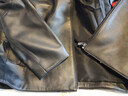 皮爾卡丹高端皮衣男春秋裝翻領(lǐng)真皮外套中老年行政夾克商務(wù)休閑綿羊皮夾克 曬單實(shí)拍圖