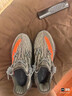阿迪達(dá)斯Yeezy350夏日透氣男鞋灰橙椰子休閑鞋GW1229 38.5 曬單實(shí)拍圖