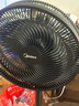 美的（Midea）電風(fēng)扇家用7葉落地扇搖頭電風(fēng)扇循臥室宿舍輕音風(fēng)扇臺式桌面小型風(fēng)扇臺地兩用升級款 黑色丨7葉臺地兩用 曬單實(shí)拍圖