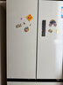 美的（Midea）真香系列M60雙系統508法式多門(mén)四門(mén)家用冰箱超薄平嵌雙循環(huán)大容量底部散熱BCD-508WUFPZM(E)星塵白 曬單實(shí)拍圖
