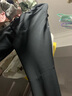 安踏（ANTA）運動(dòng)褲男2025秋冬季新款加絨直筒男士休閑褲子男款青少年純棉長(cháng)褲 黑色（常規直筒-拉鏈口袋-刺繡） S /165(90-100斤） 曬單實(shí)拍圖