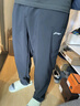 李寧紳適褲|運動(dòng)褲男子商務(wù)抗皺高彈通勤耐磨直筒休閑褲AYKV937 曬單實(shí)拍圖