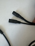 凱賀加粗075平方毫米DC電源延長(cháng)線(xiàn)銅芯5.5*2.1/2.5mm公母頭路由顯示器光貓監控攝像頭12V連接線(xiàn)黑白色 1米 曬單實(shí)拍圖