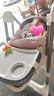 小主早安（BeBeMorning）寶寶餐椅嬰兒吃飯椅子可坐躺折疊餐桌椅家用輕便椅子 曬單實拍圖