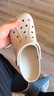 卡駱馳（crocs）貝雅洞洞鞋男女鞋戶(hù)外涼拖休閑拖鞋沙灘鞋涼鞋 10126-2V3 M10W12 曬單實(shí)拍圖