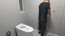 浪鯨（SSWW）浴室柜陶瓷一體盆洗手盆柜組合一體盆洗臉盆柜組合一體盆洗手臺 深空灰|智能美妝除霧鏡柜90cm 曬單實(shí)拍圖