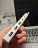 小米（MI）Type-C十合一擴(kuò)展塢 4K超清投屏千兆網(wǎng)卡PD100W USB3.0 多功能轉(zhuǎn)接器小米紅米筆記本適用 曬單實拍圖