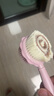 babycare嬰兒梳子寶寶去頭垢刷按摩新生兒童洗澡洗頭軟毛刷子套裝 沃格粉 曬單實(shí)拍圖