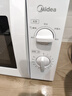 美的（Midea）快捷微波爐 家用小型 360°轉盤加熱 旋鈕操控 易潔內(nèi)膽（M1-L213B） 曬單實拍圖