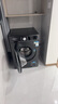 西門(mén)子（SIEMENS）iQ300曜石黑 10公斤滾筒洗衣機全自動(dòng)帶烘干 洗烘一體AI智能投放 蒸氣除菌除螨 A20W 家電國家補貼 曬單實(shí)拍圖