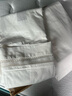 嚴選富安那家紡高級感180支長(cháng)絨棉四件套100全棉貢緞被套2X2.3m2.2X2.4m床品 摩登-白 2.0m 床單款 被套220*240cm-四件套 曬單實(shí)拍圖