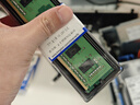 金士頓（Kingston）內存條 DDR4  3200 2666 4代 臺式機電腦內存條 DDR4 2400 16G 臺式機內存 曬單實(shí)拍圖