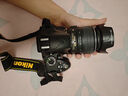 JJC 相機遮光罩 適用于尼康AF-S 18-55mm f/3.5-5.6G鏡頭 替代HB-45 D3100 D3200 D5100 D5200配件 遮光罩 曬單實(shí)拍圖