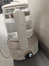 美的（Midea）全玻璃養生壺全自動(dòng)燒水壺母嬰恒溫電熱水壺花茶壺全包裹護底防碎1.5L MK-YS15B201 曬單實(shí)拍圖