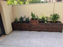 傲元防腐木花箱戶(hù)外庭院實(shí)木花盆室外花池種樹(shù)箱加厚長(cháng)方形陽(yáng)臺種 加厚款60*60*80板厚2點(diǎn)5cm 木大 曬單實(shí)拍圖