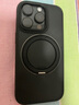 品勝【觸控按鍵丨自帶支架】適用蘋果16pro手機殼iPhone16pro旋轉(zhuǎn)支架磁吸Magsafe無線充電防摔殼 黑色 曬單實拍圖