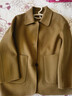 迪洛薇女裝外套2025年新款秋冬簡(jiǎn)約100%羊毛赫本風(fēng)零羊絨小個(gè)子大衣女 高級駝 L 曬單實(shí)拍圖