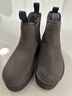 UGG秋季女士休閑舒適純色厚底雪地靴煙囪時(shí)尚切爾西短靴 1134526 GREY | 灰色 37 曬單實(shí)拍圖