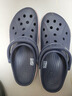 卡駱馳（CROCS）洞洞鞋貝雅卡駱班輕便耐磨一腳蹬休閑鞋|205089 深藍/辣椒紅-4CC 41 /42(260mm) 曬單實(shí)拍圖