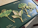 天色青色葉脈金屬書(shū)簽禮盒 伴手禮紀念品中國風(fēng)文創(chuàng  )禮物男女年會(huì )教師節生日送老師學(xué)生商務(wù)年會(huì )TS-5883 曬單實(shí)拍圖