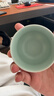 豐陶張生汝窯陶瓷功夫茶具茶杯汝瓷茶具杯開(kāi)片可養單杯小茶碗品茗杯 六合杯 曬單實(shí)拍圖