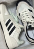 adidas ENTRAP美式校園風(fēng)運動(dòng)板鞋少年感復古籃球鞋男女阿迪達斯   白色/黑色/礬土棕   42.5 曬單實(shí)拍圖