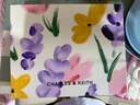 CHARLES&KEITH迷你菱格流浪包單肩斜挎雙肩包包女包生日七夕禮物CK2-60782390 Cream奶白色 S 曬單實(shí)拍圖